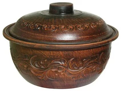 Горшочек с крышкой