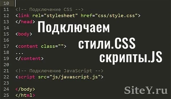 Html подключение файла html