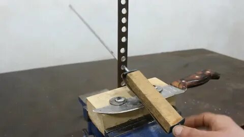 Заточка ножей своими руками видео