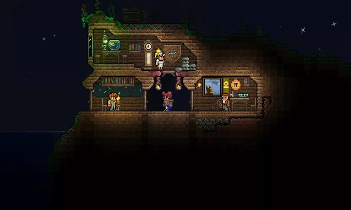 Terraria дом в подземелье. Терараиа дом под землей. Террария дом под землей. Terraria дом в горе. Дом в горе террария 1.