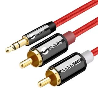 Аудиокабель 3.5 мм jack 2 rca