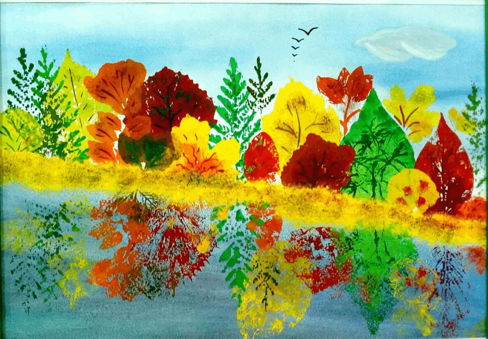 необычные техники рисования для детей.