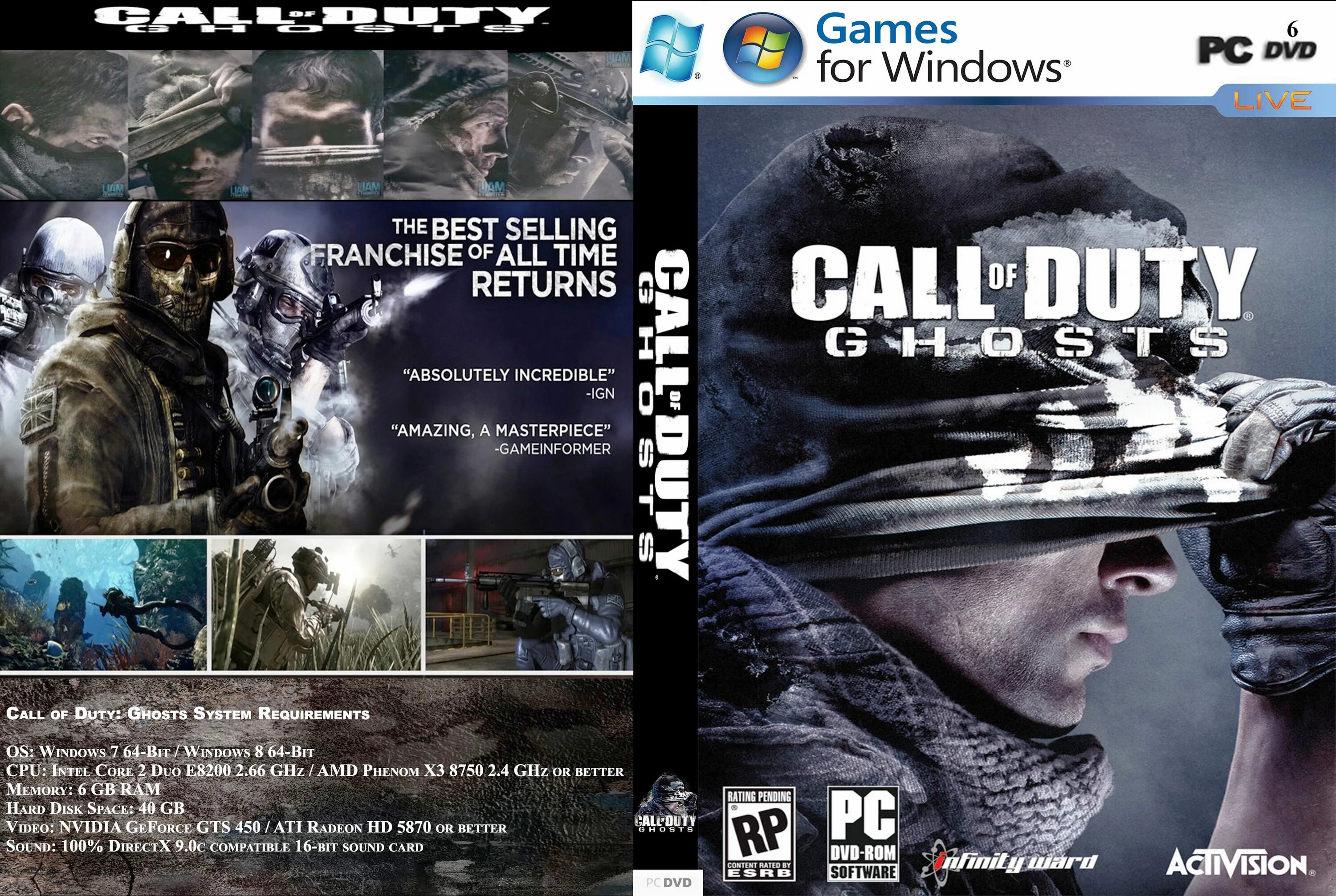 Call of duty ghosts системные. Call of duty ghosts системные