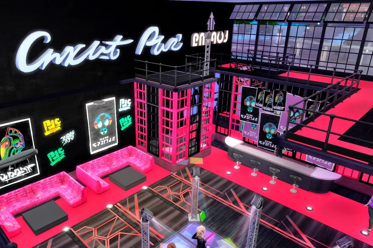 Игровое кафе ps4 club тула. Sims 4 night club. Свет в клубе. Игровой зал сони плейстейшен. 4 club live.