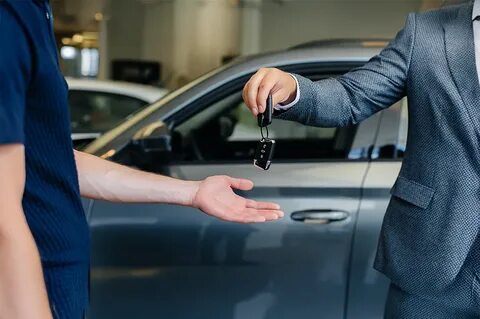 A person is about to enter a black car, opening the door handle, associated with Right Black Car Rental Service.