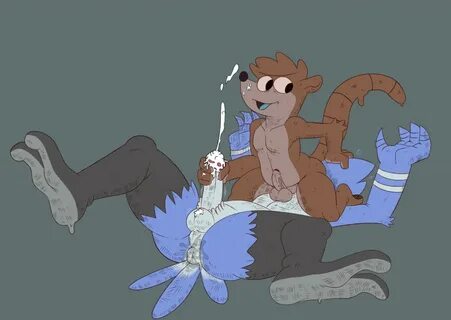 fluffydonuts, mordecai (regular show), rigby (regular show), cartoon networ...