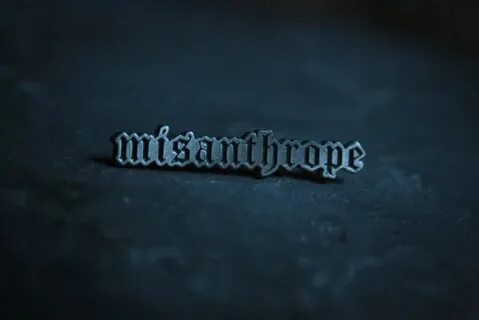 Слово мизантропия