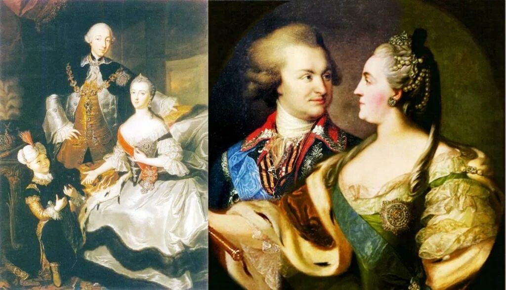 Петр III и Екатерина II.Тайные истории любви и смерти в книгах европейских автор