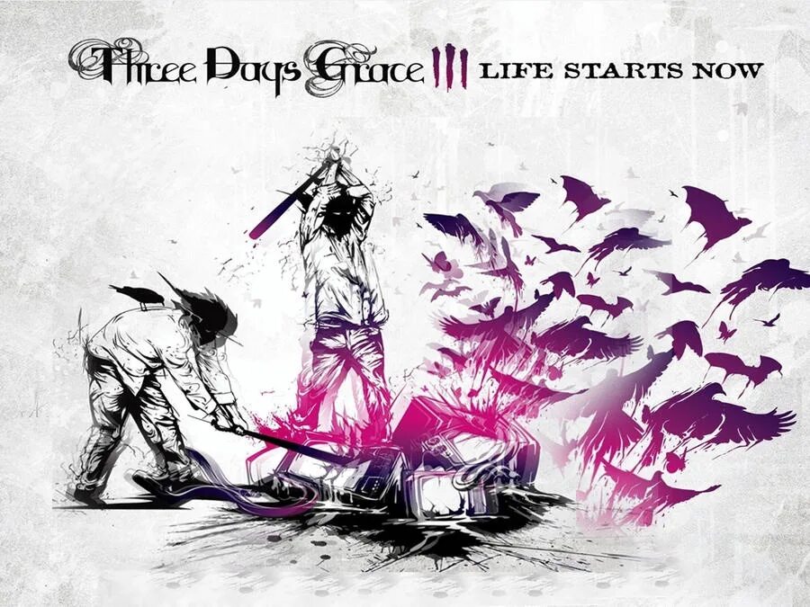 They started life a. Three Days Grace альбомы. Three Days Grace Life starts Now альбом. Three Days Grace обложка. Three Days Grace обложки альбомов.