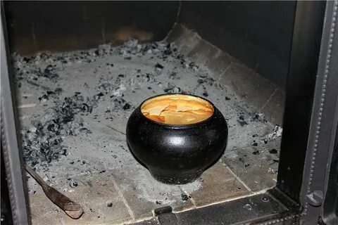 Каленые в печке