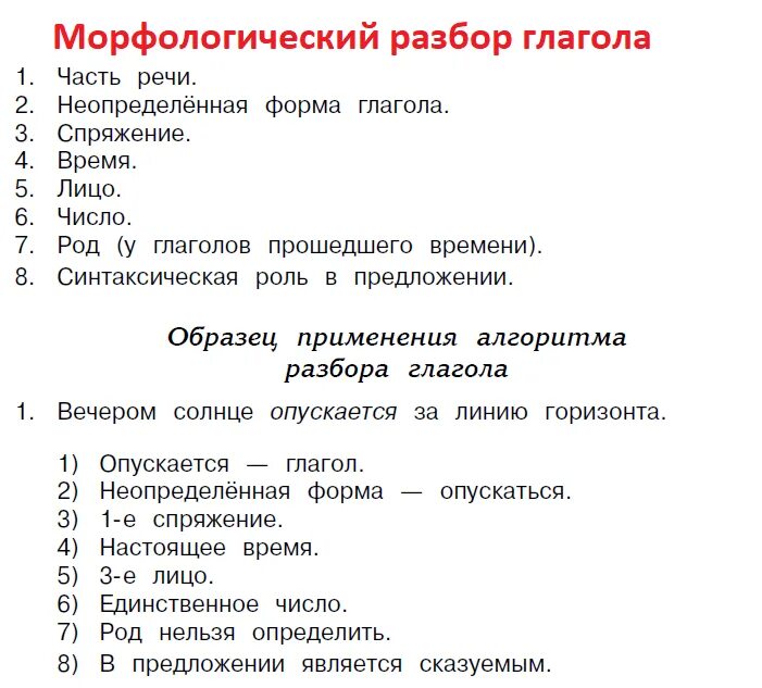 План морфологического разбора. План разбора морфология. План морфологического анализа. Схема морфологического разбора. Морфологический разбор глагола набирает