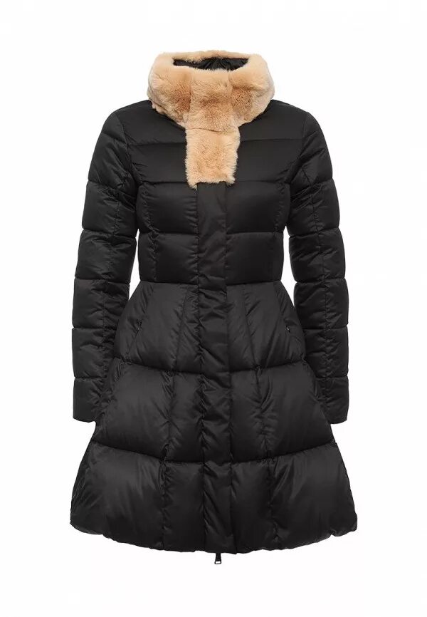 пальто пуховое oodji ultra. 00900 черная xl. пуховик renee black. пуховик lawine 2857114. женский пуховик черного цвета.