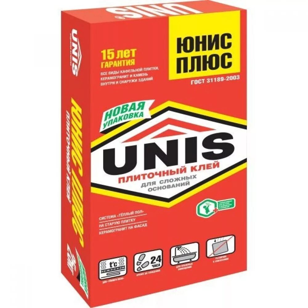 Unis сайт. Клей для плитки unis плюс 25кг. клей плиточный юнис плюс 25 кг.