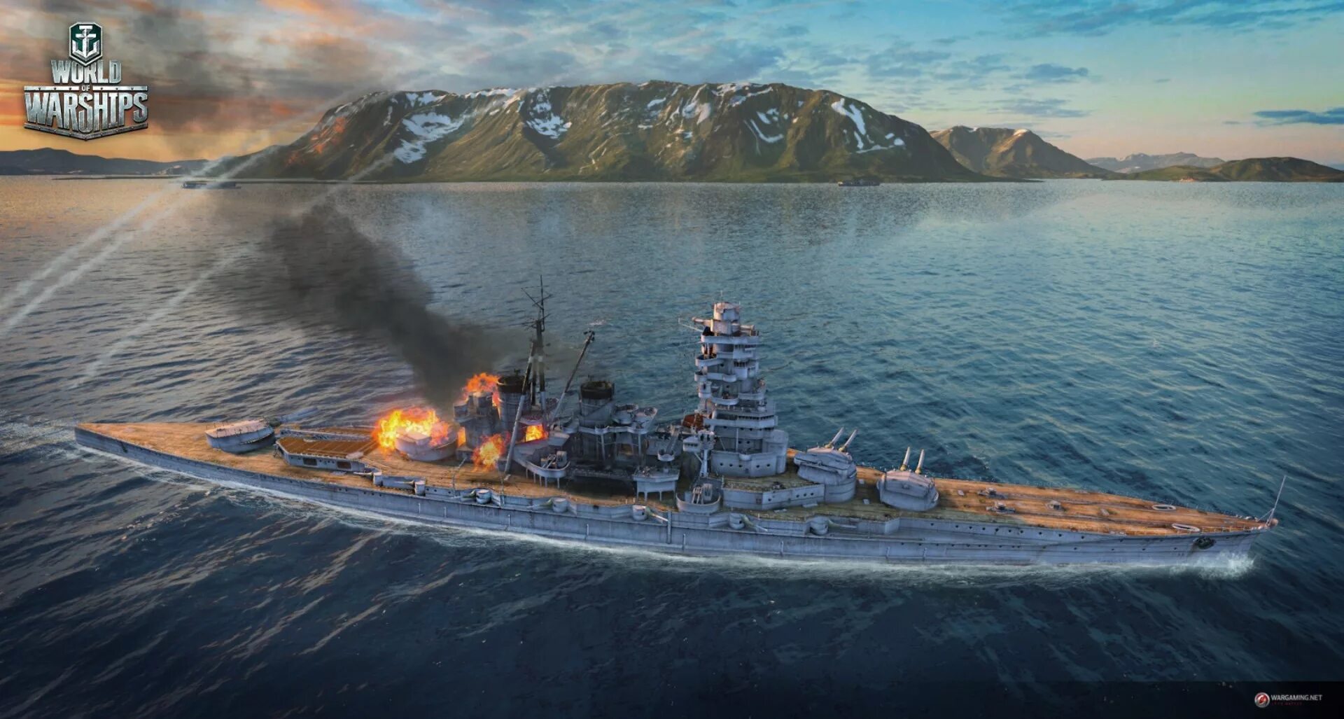 Линейный крейсер "Kongo". Линкор Конго World of Warships. Корабли Японии World of Warships.