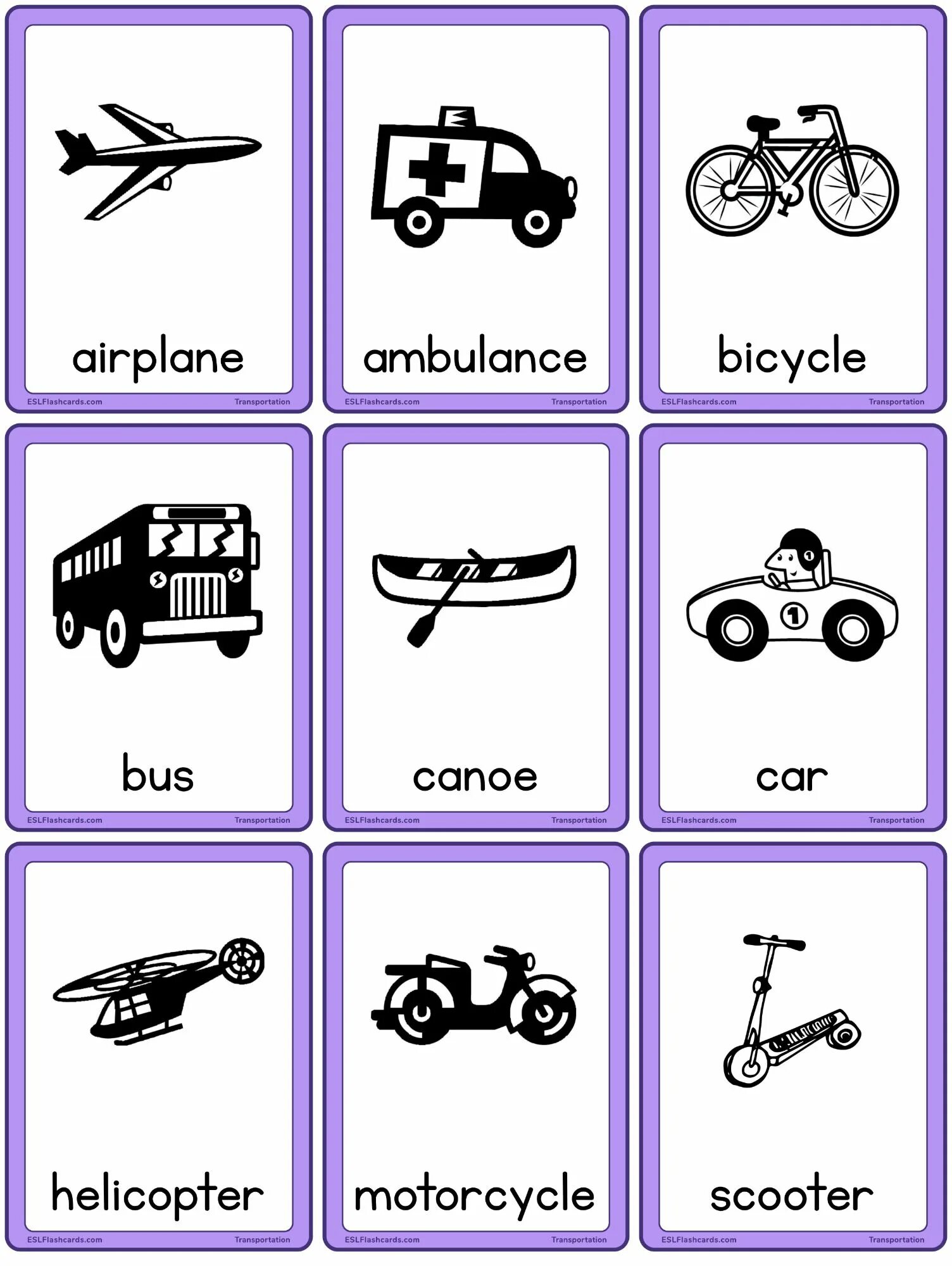 Transportation карточки. Transportation Flashcards. Transport Flashcards for Kids. ESL transport Flashcards.