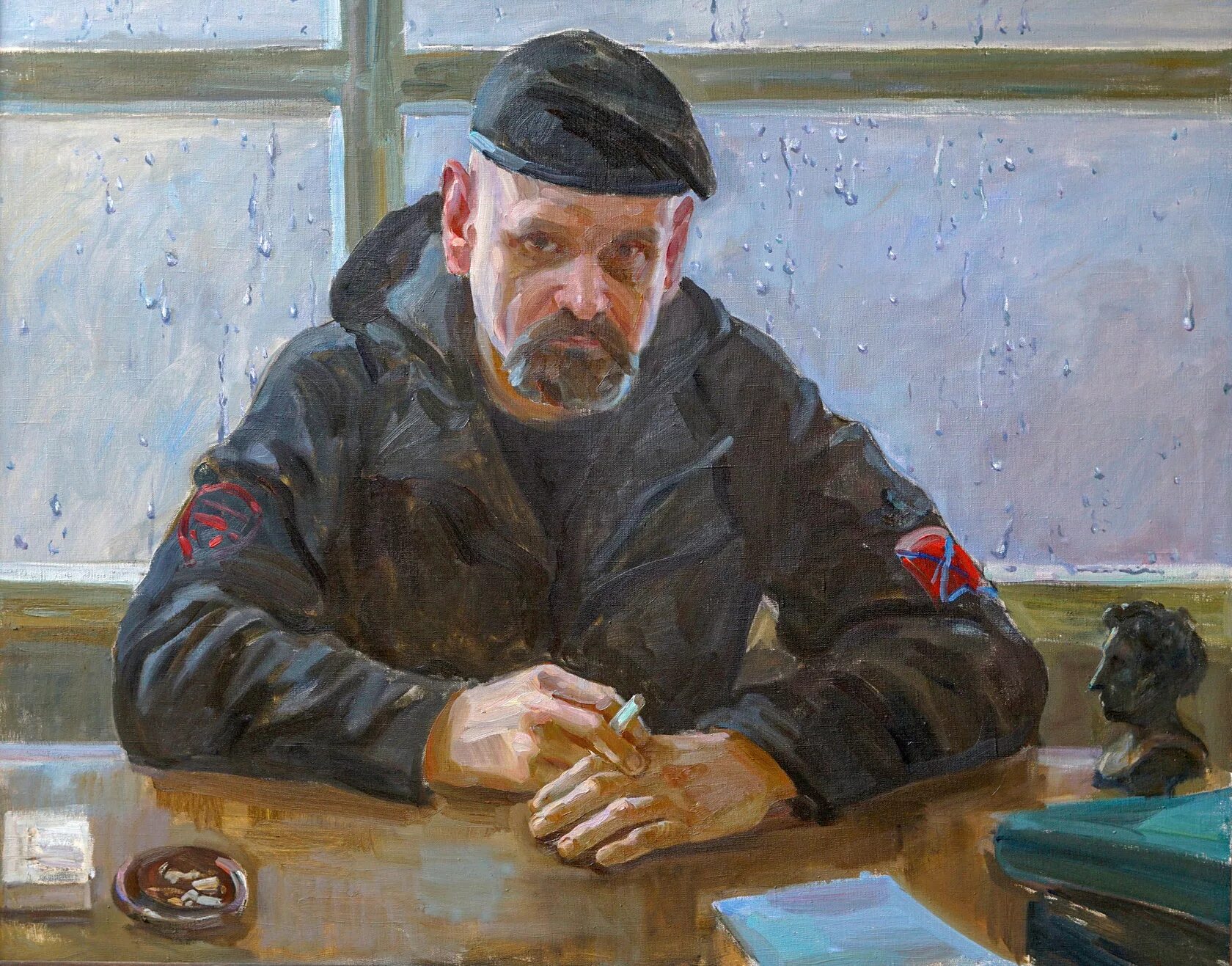 Художник написал портрет. Крюков Алексей художник Донбасс. Алексей Крюков художник портрет Гиви. Геннадий Карташов художник. Алексей Карташов художник.