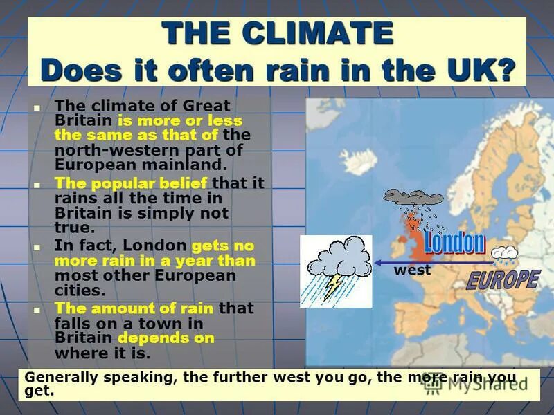 Climate of great britain