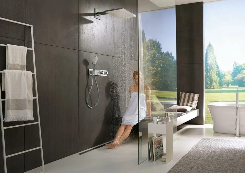 Душевые с термостатом отзывы. 15356000 Hansgrohe RAINSELECT. Hansgrohe RAINSELECT. Термостат RAINSELECT Hansgrohe. 15357000 Hansgrohe.