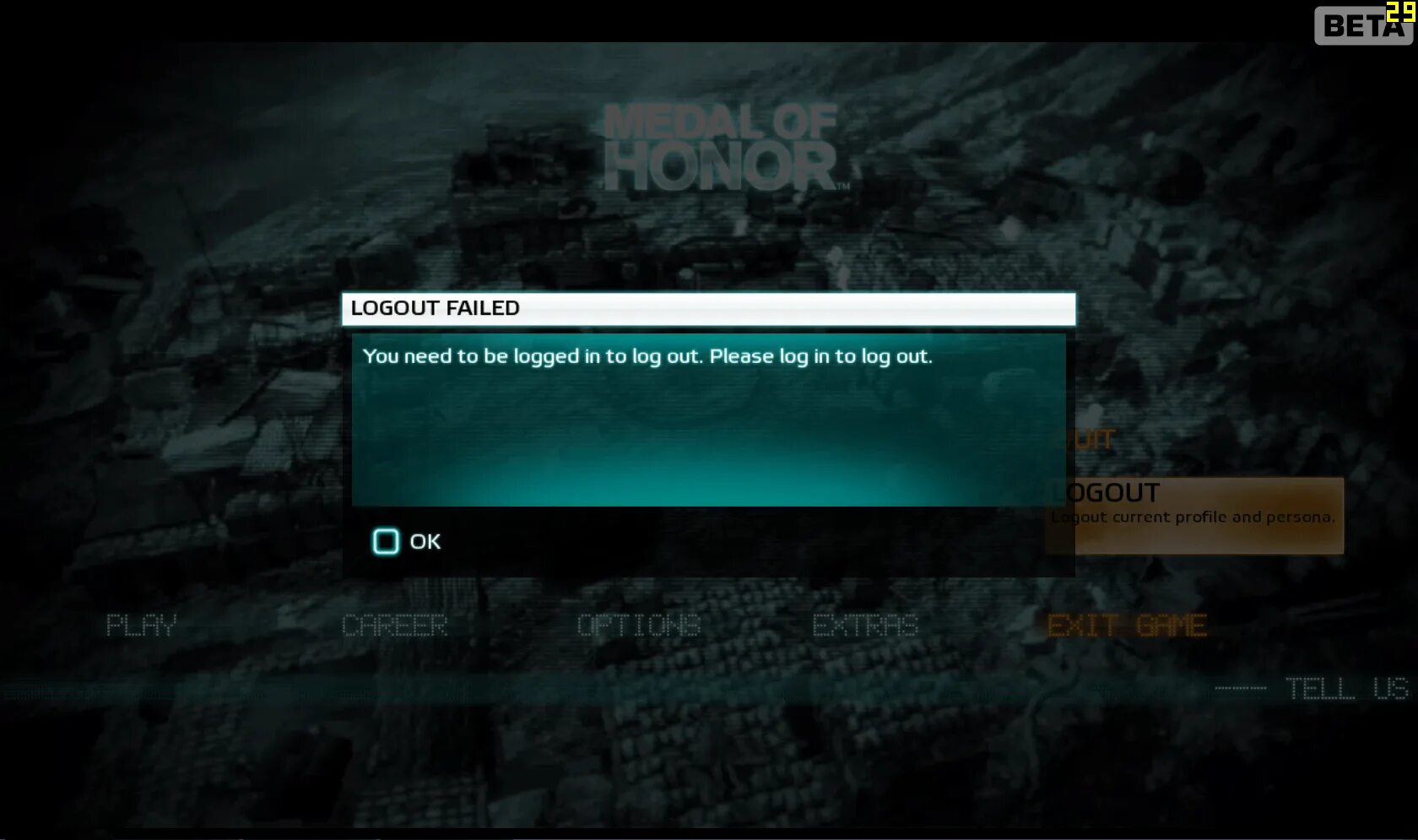 You are already logged in. You are already logged in