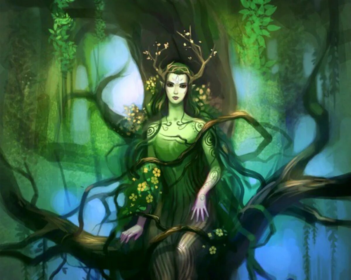 дриады гамадриады. девочка дух леса. фэйри в лесу арт фэнтези. дриада дух леса. дриада дриопа.