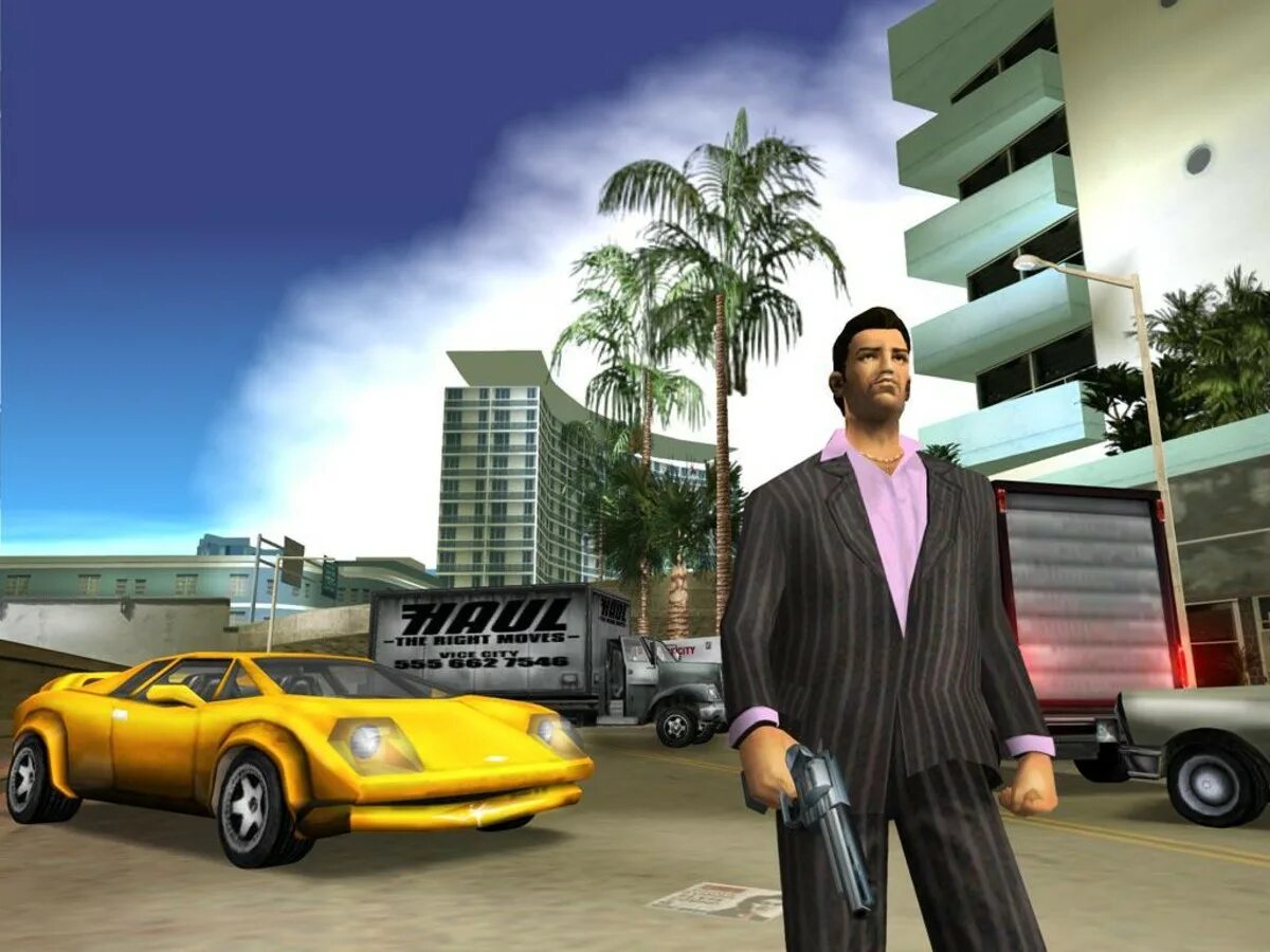 Гта сити ру. GTA vice. GTA vice City 2002. Grand Theft auto Вайс Сити. ГТА Вайс Сити Томми и Мерседес.