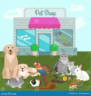 There was a pet shop there