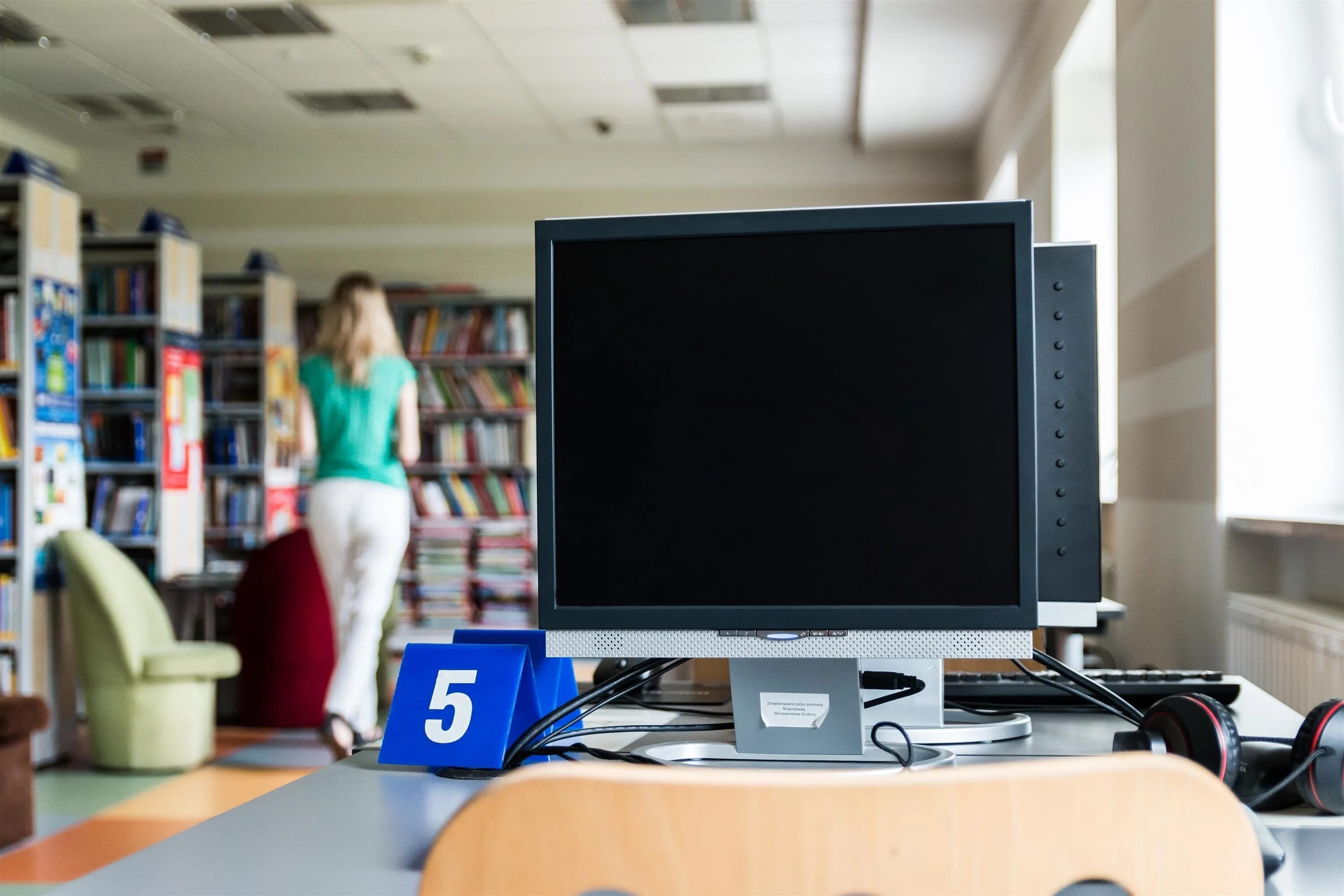 Computers in libraries