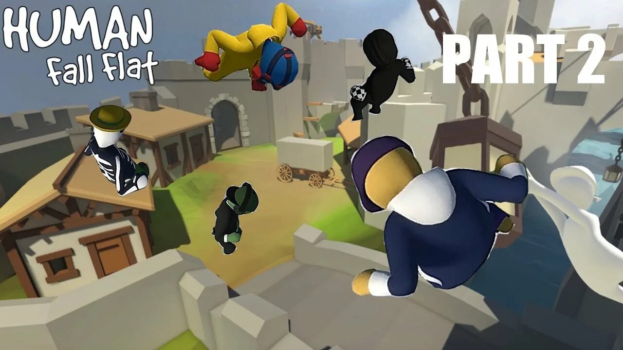 ХЬЮМАН фол Флат 2. Хуман фулл флет. Human Fall Flat стим. Human Fall Flat картинки. Human как играть по сети