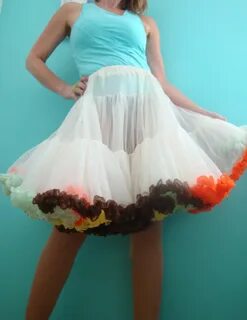 Pretty Crinoline Petticoat Ruffles Petticoats Lingerie arresmedia.com