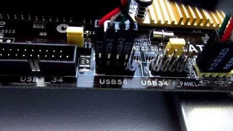 Не работает один usb порт
