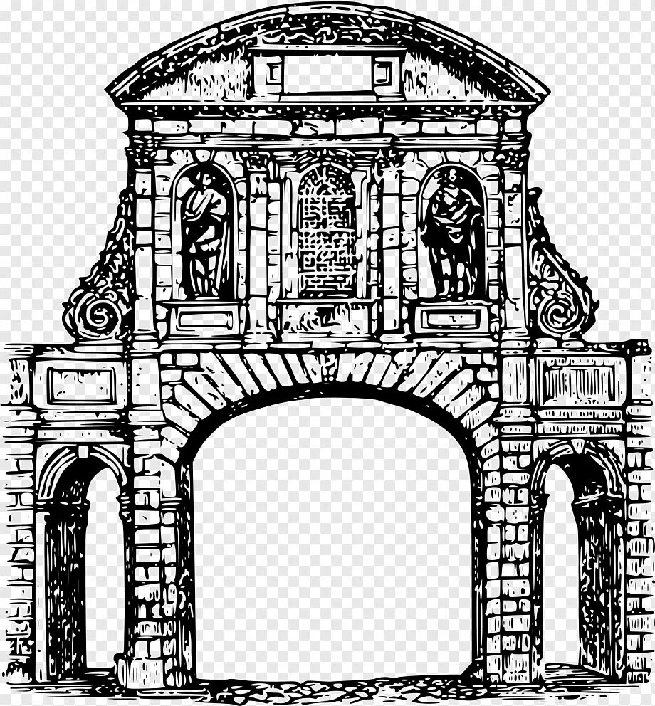 Арка нарисовать. Триумфальная арка Готика. Триумфальная арка древний Рим. Зарисовка арки. Арка рисунок.