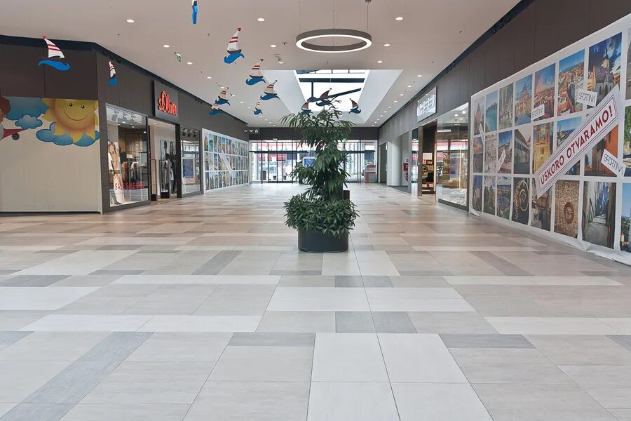 White floor industry. George’s mall floor plaque. Mark floor. Завод атлас конкорд в ступино. Warehouse marking.