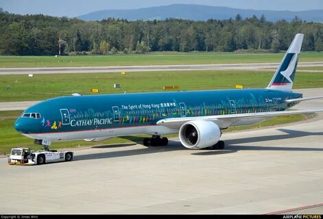 B-KPB - Cathay Pacific Boeing 777-300ER at Zurich Photo ID 618120 Airplane-Pictu