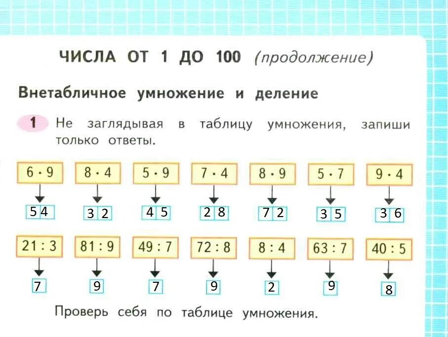 Математика рабочая тетрадь страница 63 класс