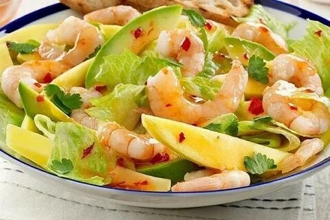 Креветки сыр огурец