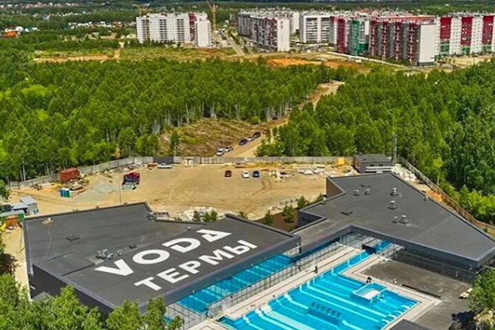 Фото: Термы Voda, бассейн, Олимпийская ул., 29, микрорайон Вишнёвая Горка, посёл