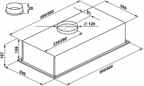 Встраиваемая вытяжка Maunfeld Crosby Light 50 белый (ка-00014669) - где же купит