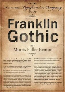 Шрифт franklin
