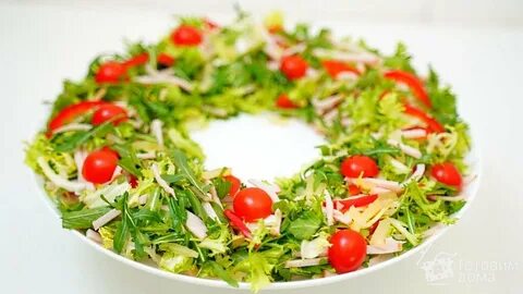 Салат с ананасом без майонеза