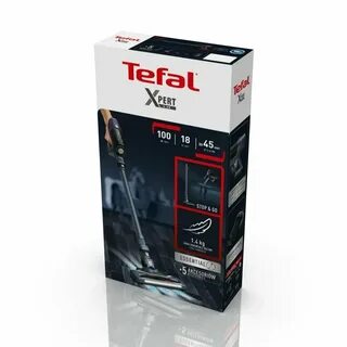 Беспроводной вертикальный пылесос tefal x pert