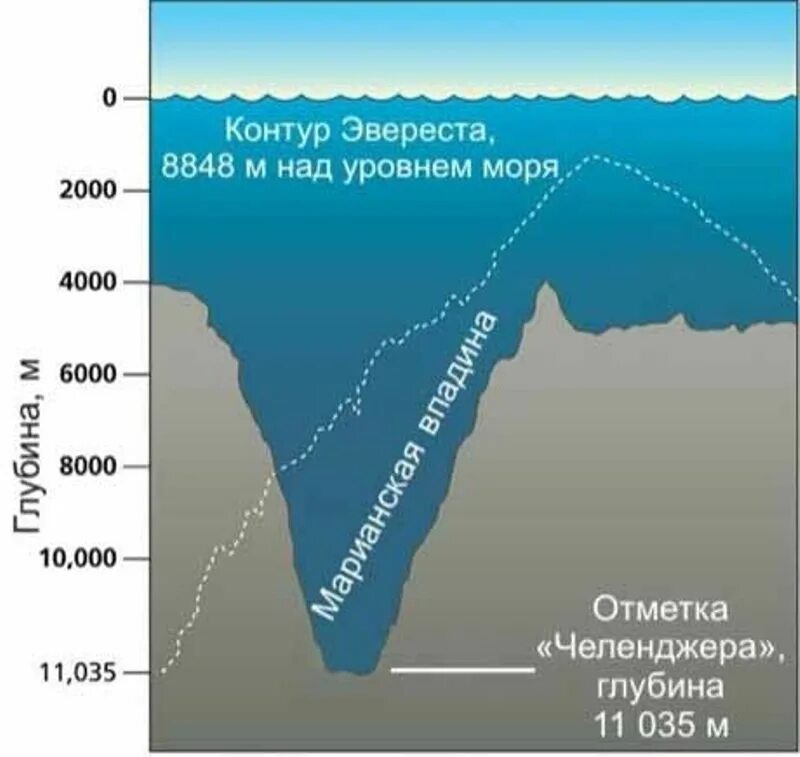 Самая большая глубина на земле. Глубина Марианская впадина глубина. Самое глубокое место на земле Марианская глубина 11 022 м. Глубина черного моря Марианская впадина. Тихий океан Марианский желоб глубина в метрах.