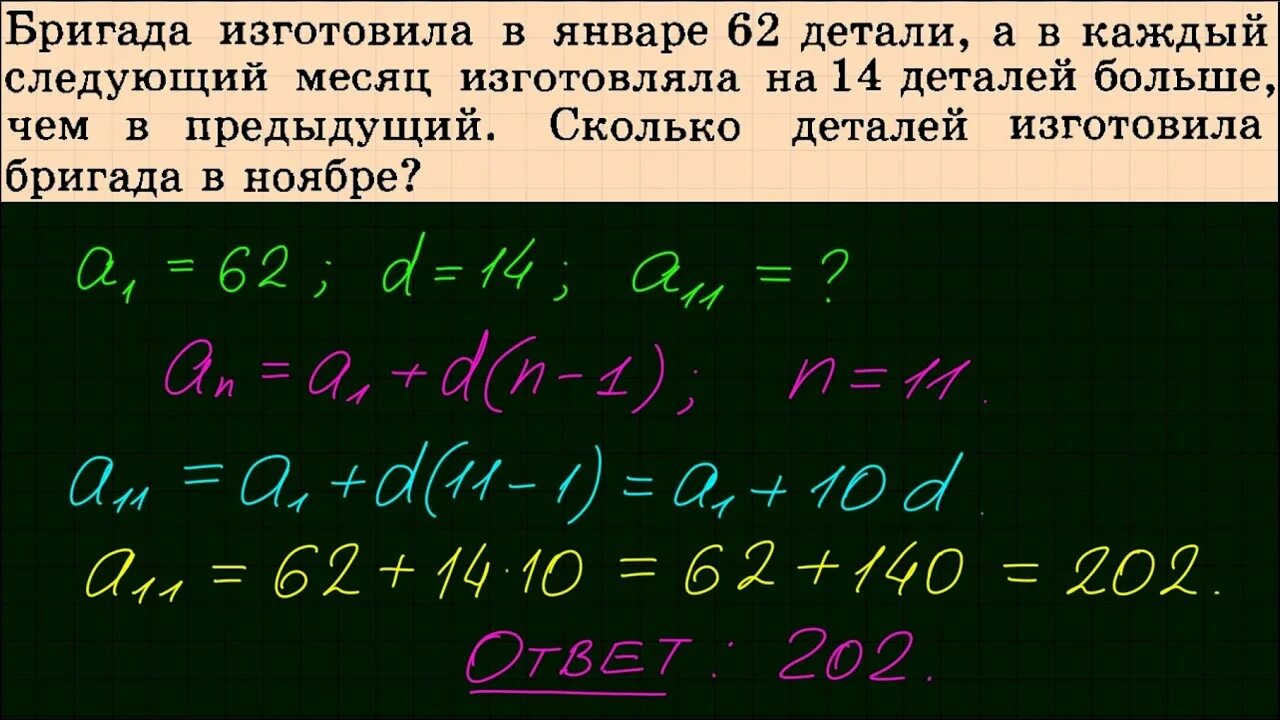 Прогрессия. Свойства арифметической прогрессии. Арифметическая прогрессия бригада.