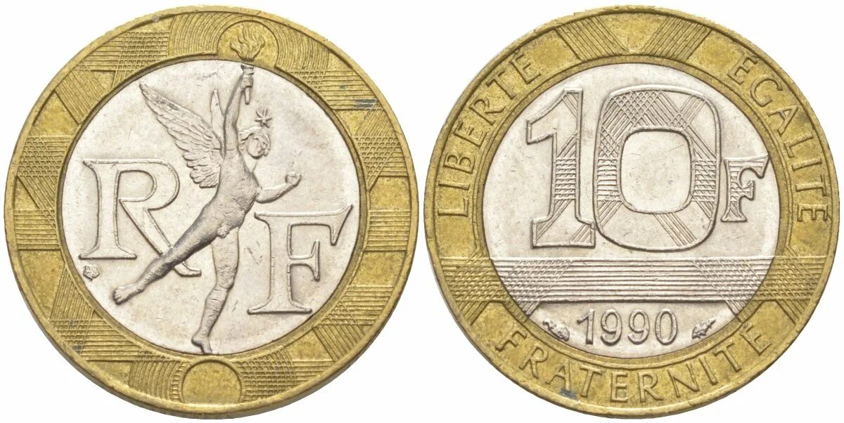 10 Франков 1990. Франция 10 сантимов, 1991. 10 Франков Франция. Монета 10 франков.