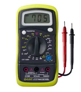 Мультиметр mas838l