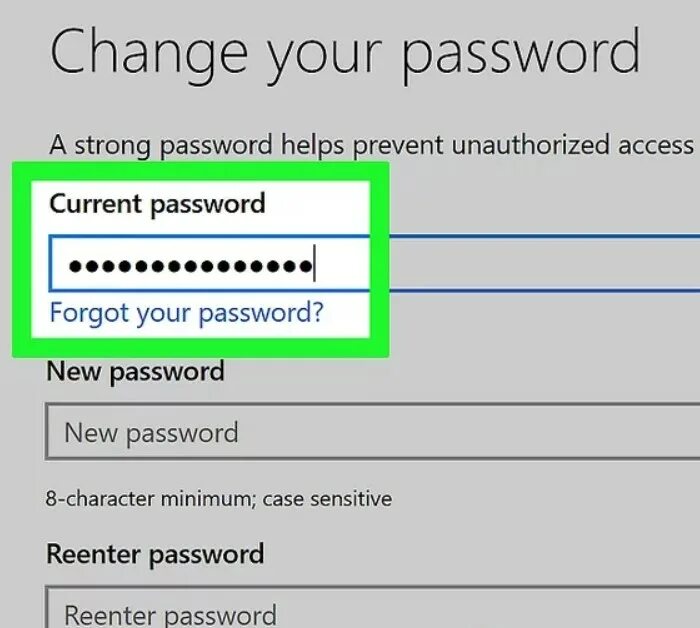 Change password. Пароль в changed. Current пароль. Password accounts. How change password