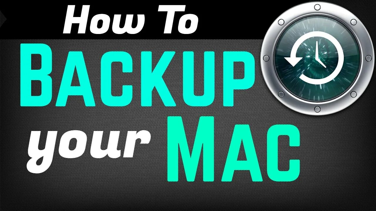 How to back up. How to back up