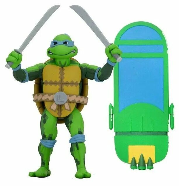 Фигурка TMNT Леонардо. Игрушки Черепашки ниндзя Леонардо. Статуэтка Леонардо Черепашки ниндзя. Фигурки Черепашки ниндзя от NECA.