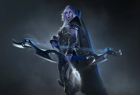 В Dota 2 обновили модель Drow Ranger. 