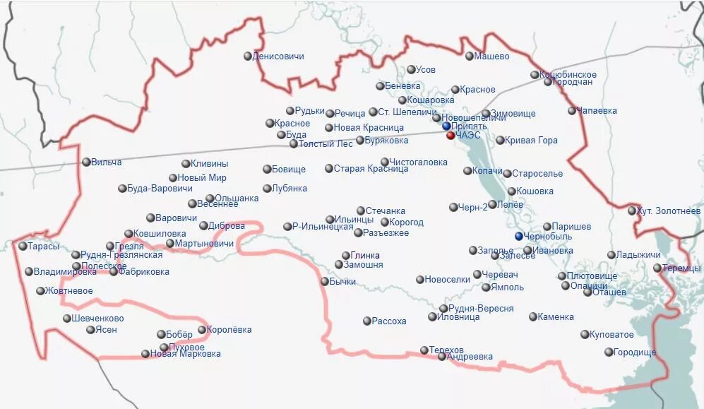 Карта Чернобыль АЭС зона отчуждения. Зона отчуждения вокруг Чернобыльской АЭС на карте. Территория зоны отчуждения Чернобыльской АЭС на карте. Припять зона отчуждения на карте.