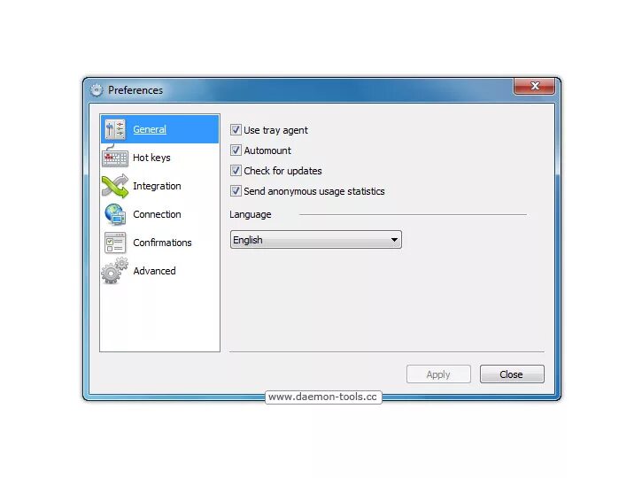 Ключ интеграции. Даймон Тулс для виндовс 7. Даймон Тулс 4. Daemon Tools Lite 4.45.4.